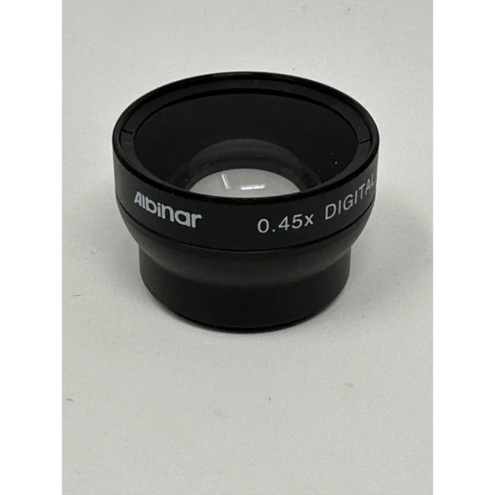Albinar 0.45x Wide Angle HD MC Lens with Macro - Black W/drawstring bag D7